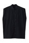 Linen mix box vest/ベスト リムアーク/RIM.ARK BLK