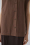 Linen mix box vest/ベスト リムアーク/RIM.ARK