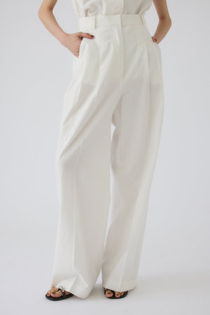 リムアーク/RIM.ARKのLinen mix slacks/スラックス(110600/110601)