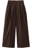 Linen mix slacks/スラックス