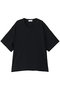 Georgette u-neck tops/トップス リムアーク/RIM.ARK BLK