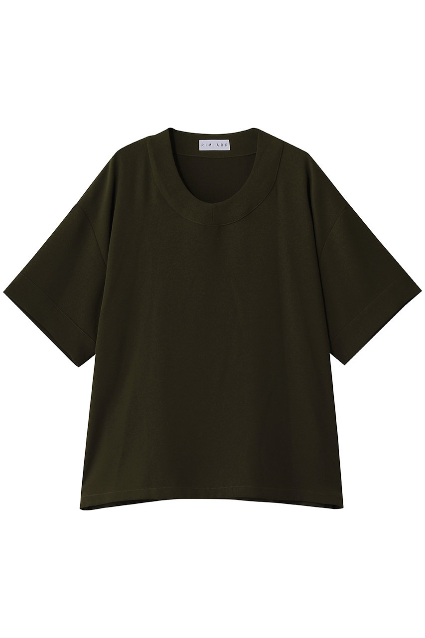 リムアーク/RIM.ARKのGeorgette u-neck tops/トップス(KHA/460JAL30-1001)