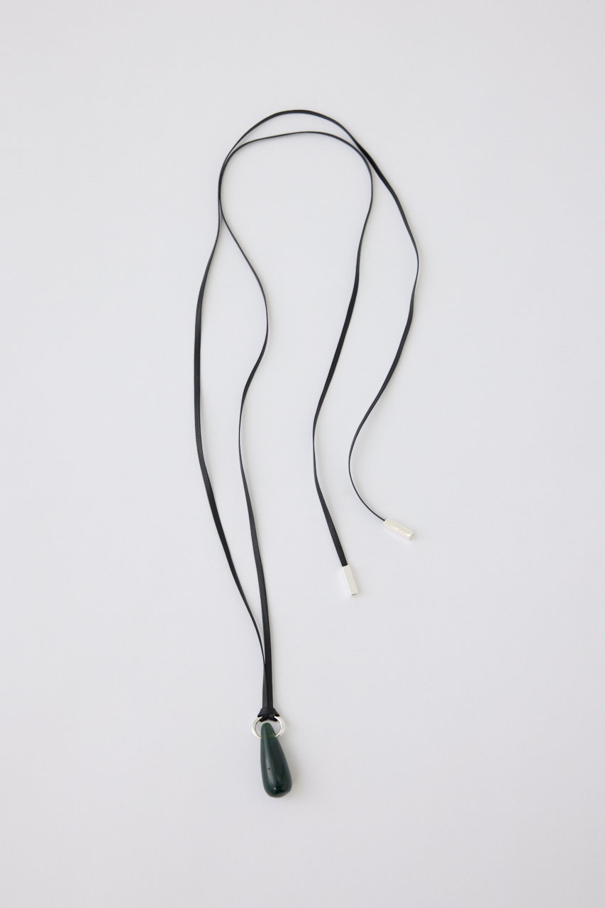 リムアーク/RIM.ARKのStone modern pendant/ペンダント(グリーン/460JAN56-0101)