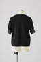 Mesh layered sleeve tee/Tシャツ リムアーク/RIM.ARK