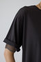 Mesh layered sleeve tee/Tシャツ リムアーク/RIM.ARK