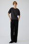 Mesh layered sleeve tee/Tシャツ リムアーク/RIM.ARK