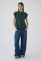 Bottle neck volume blouse/ブラウス リムアーク/RIM.ARK