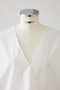 Gather sleeve v-neck PO/プルオーバー リムアーク/RIM.ARK