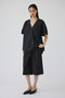 Gather sleeve v-neck PO/プルオーバー リムアーク/RIM.ARK