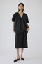 Gather sleeve v-neck PO/プルオーバー リムアーク/RIM.ARK