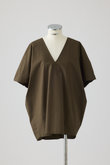Gather sleeve v-neck PO/プルオーバー