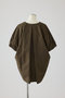 Gather sleeve v-neck PO/プルオーバー リムアーク/RIM.ARK