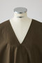 Gather sleeve v-neck PO/プルオーバー リムアーク/RIM.ARK