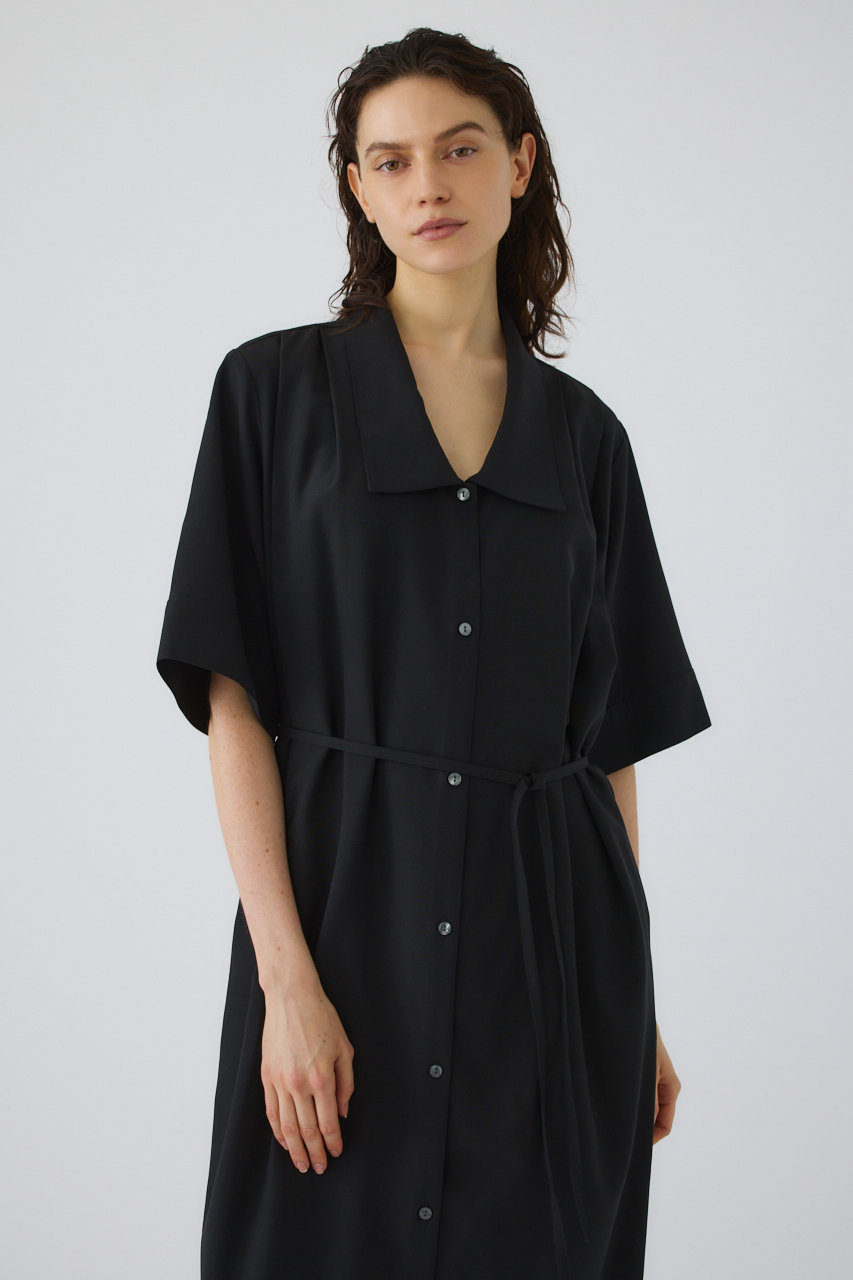RIM.ARK(リムアーク)｜Quaker collar dress/ドレス/ブラック の通販
