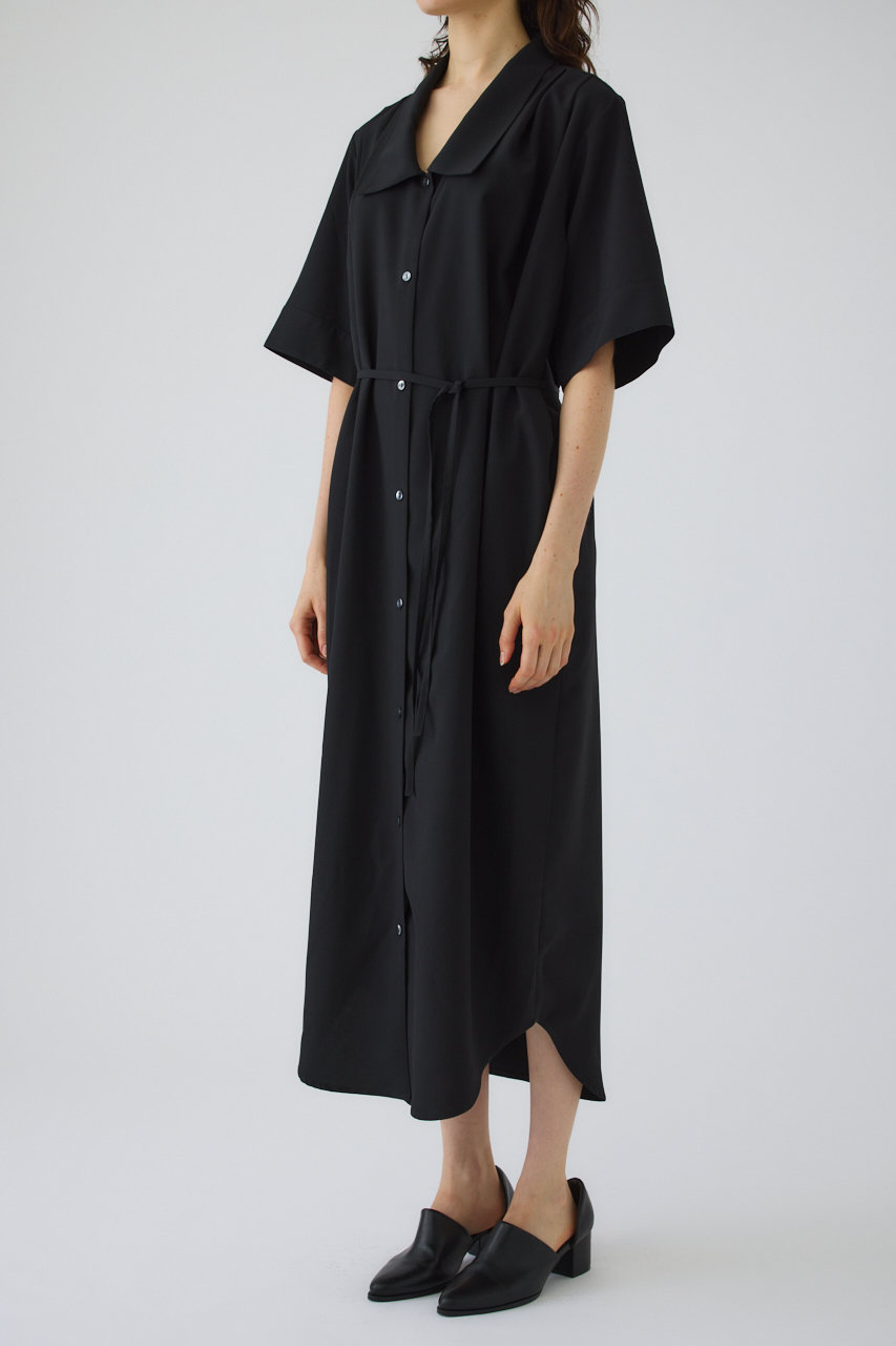 RIM.ARK(リムアーク)｜Quaker collar dress/ドレス/ブラック の通販