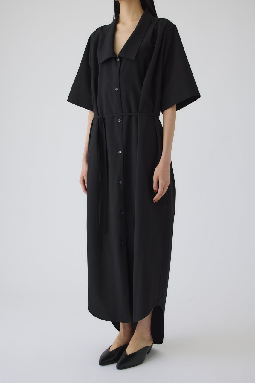RIM.ARK(リムアーク)｜Quaker collar dress/ドレス/ブラック の通販