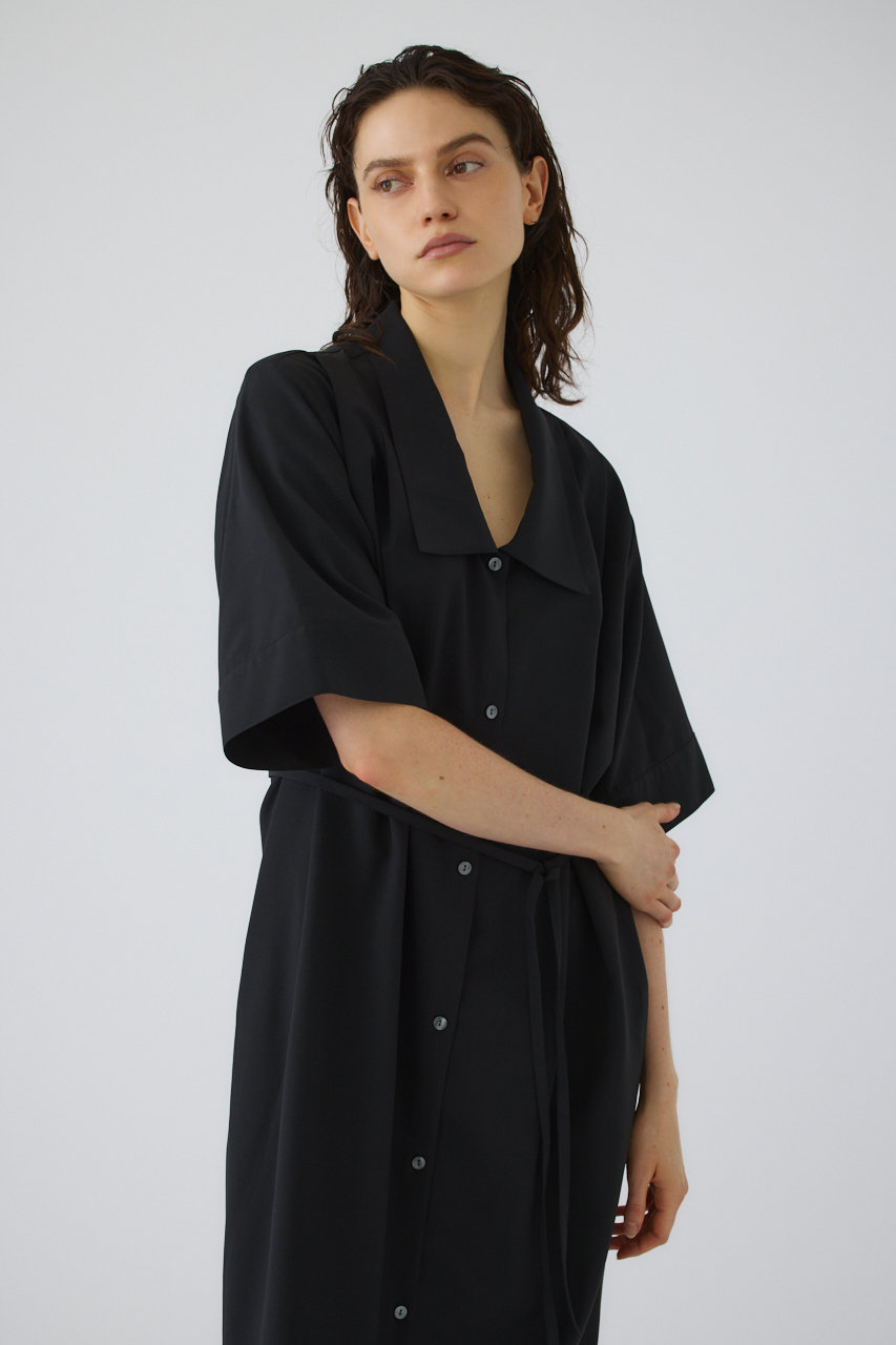 RIM.ARK(リムアーク)｜Quaker collar dress/ドレス/ブラック の通販 