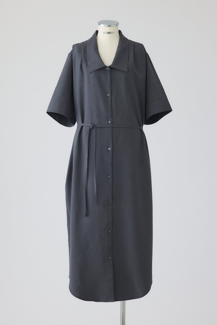 リムアーク/RIM.ARKのQuaker collar dress/ドレス(グレー/460JAS33-0741)