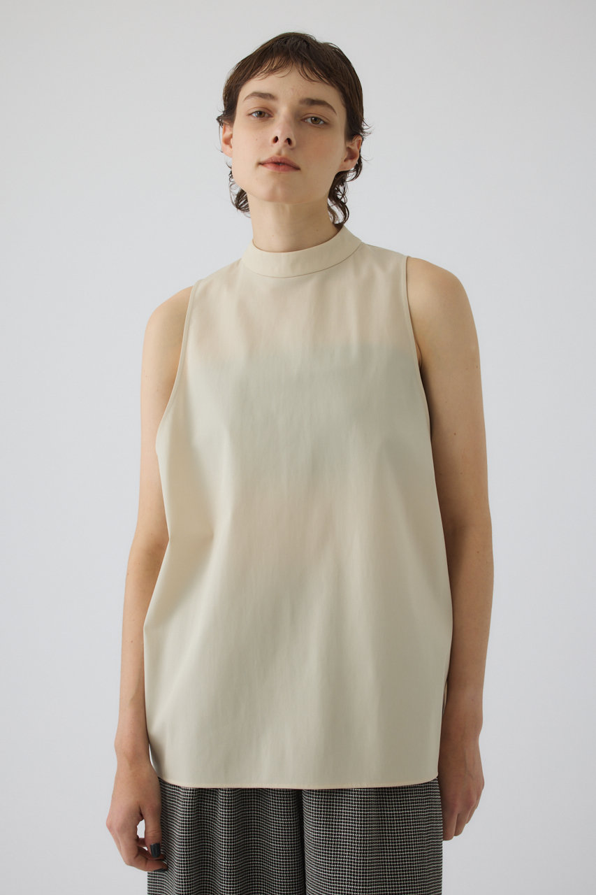 リムアーク/RIM.ARKのBottle neck oversized tunic/チュニック(アイボリー/460JAS80-0891)