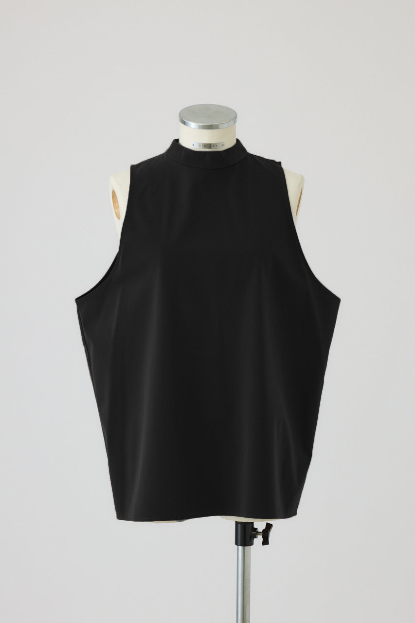 リムアーク/RIM.ARKのBottle neck oversized tunic/チュニック(ブラック/460JAS80-0891)