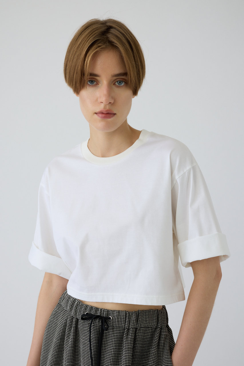 リムアーク/RIM.ARKのNew basic short tee/Tシャツ(ホワイト/460JSS80-3431)