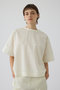 Asymmetric hem woven T/SH/Tシャツ リムアーク/RIM.ARK ホワイト