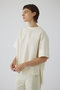 Asymmetric hem woven T/SH/Tシャツ リムアーク/RIM.ARK