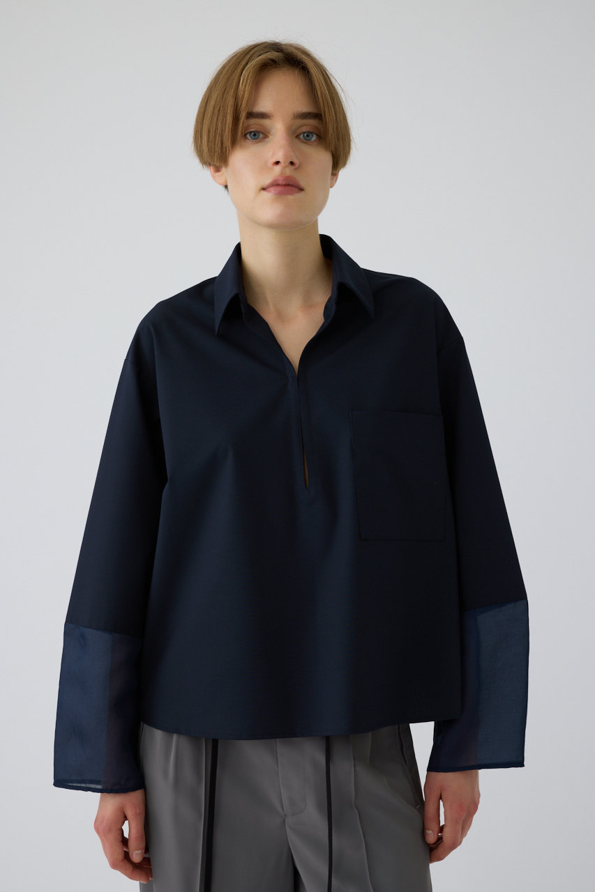 リムアーク/RIM.ARKのSkipper ease PO/プルオーバー(ダークネイビー/460JAN30-0211)