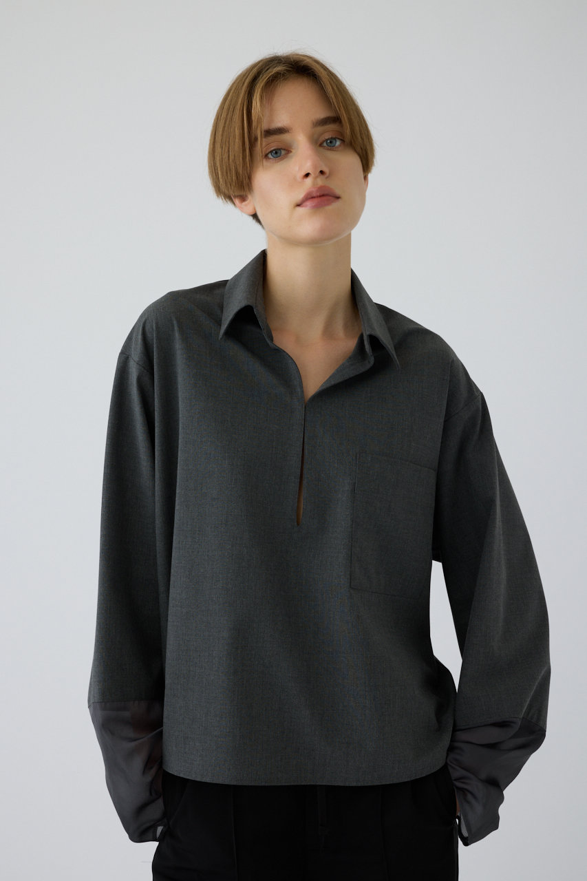 リムアーク/RIM.ARKのSkipper ease PO/プルオーバー(グレー/460JAN30-0211)