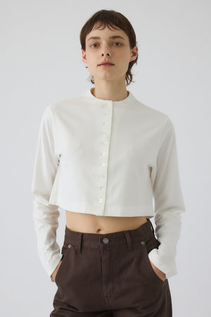 リムアーク/RIM.ARKのNeck darts cut long T/SH/Tシャツ(110100/110103)