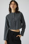Neck darts cut long T/SH/Tシャツ リムアーク/RIM.ARK グレー