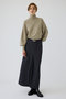 Belt set tuck pleats SK/スカート リムアーク/RIM.ARK