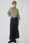Belt set tuck pleats SK/スカート リムアーク/RIM.ARK