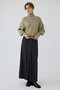 Belt set tuck pleats SK/スカート リムアーク/RIM.ARK
