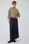 Belt set tuck pleats SK/スカート リムアーク/RIM.ARK
