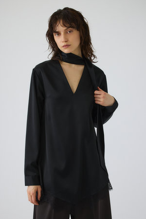 リムアーク/RIM.ARKのLace hem blouse/ブラウス(110400/110403)