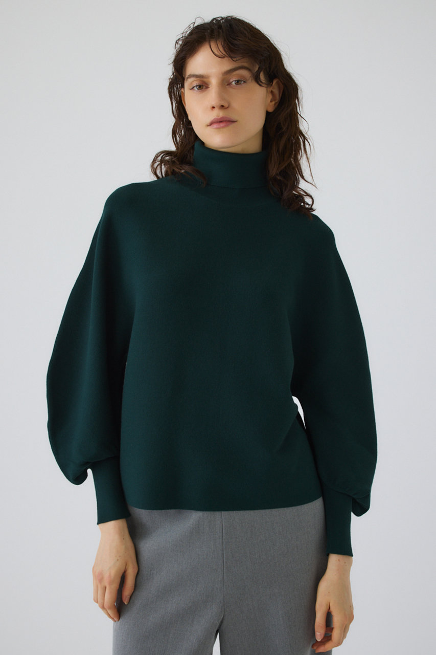 リムアーク/RIM.ARKのDolman wide washable knit/ニット(グリーン/460JAL70-1991)