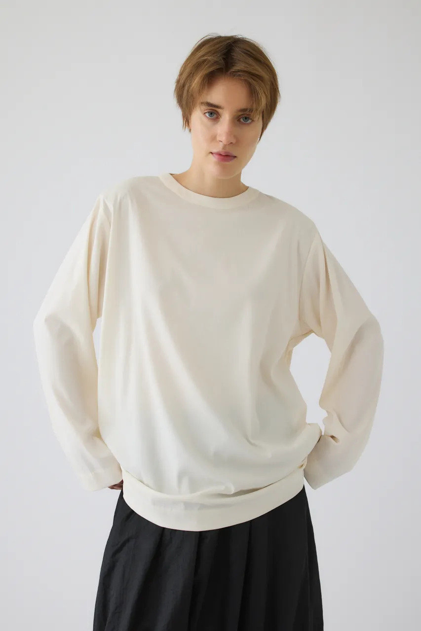 RIM.ARK Oversize woven fall T-SH/Tシャツ (ホワイト, FREE) リムアーク ELLE SHOP