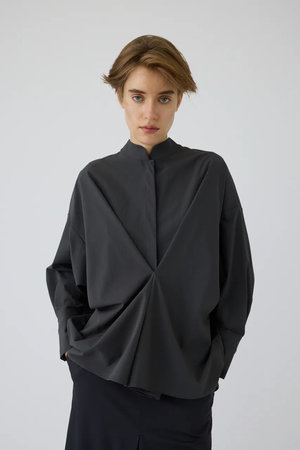リムアーク/RIM.ARKのTuck point wide shirt/シャツ(110400/110403)