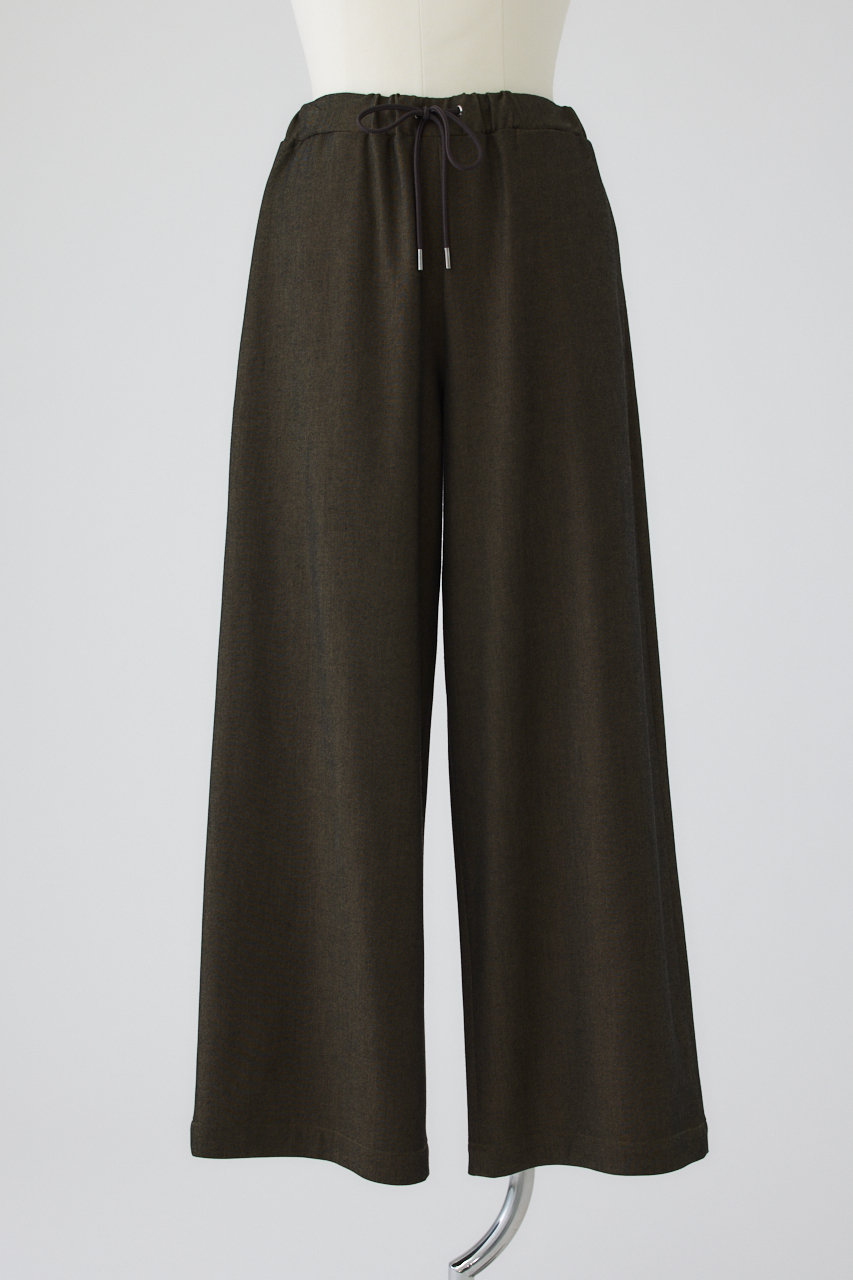 RIM.ARK Cozy wide pants/パンツ (カーキ, 36) リムアーク ELLE SHOP