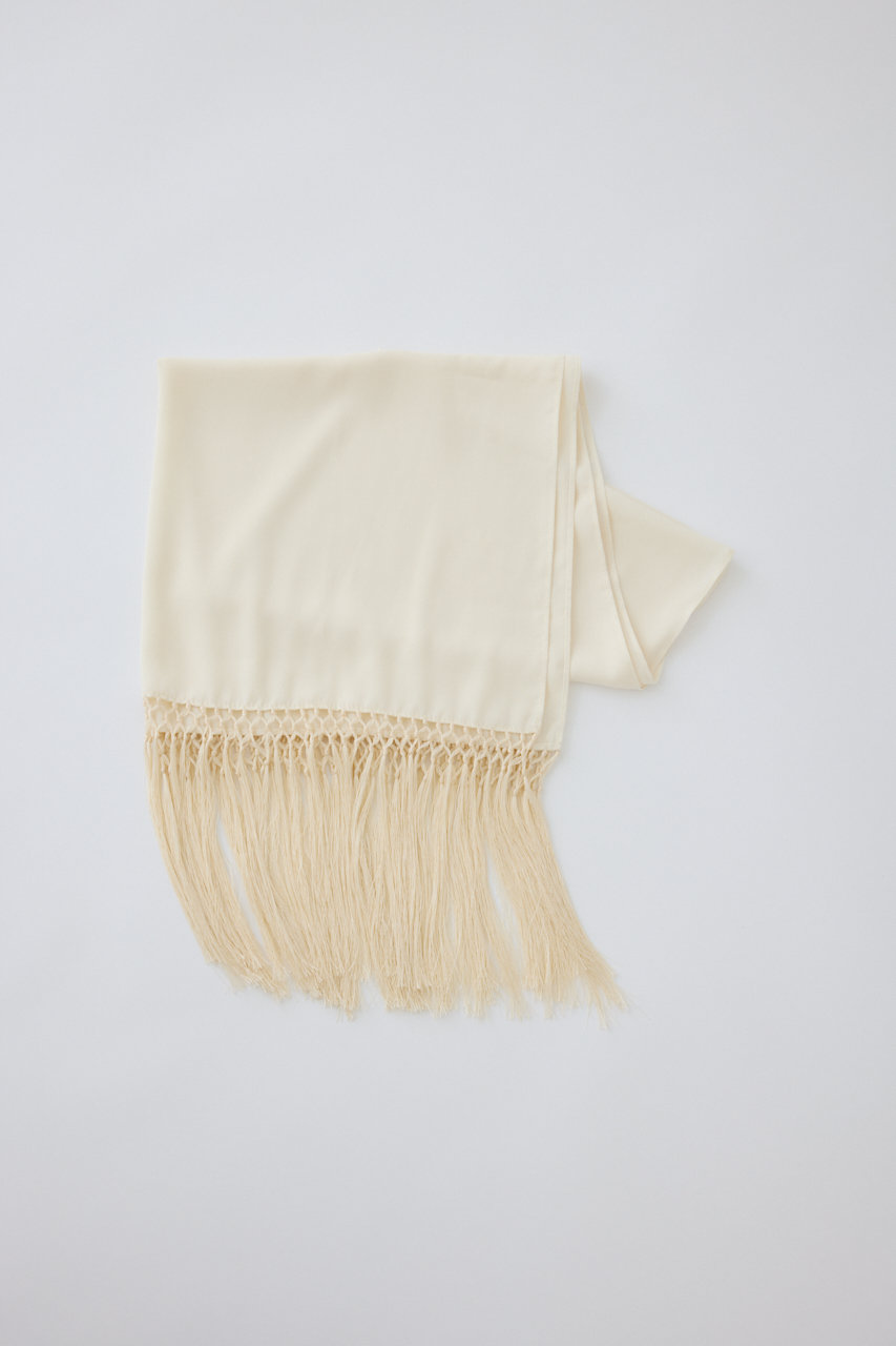 RIM.ARK Flowing long stole/ストール (ホワイト, FREE) リムアーク ELLE SHOP