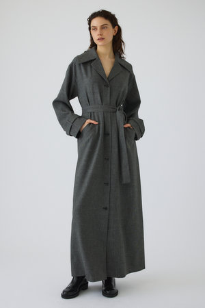 リムアーク/RIM.ARKのBig collar coat like dress/ドレス(110500/110503)