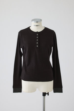 リムアーク/RIM.ARKのEssential henley cut tops/トップス(110100/110103)