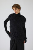 Fuzzy Knit Tunic Vest/ベスト