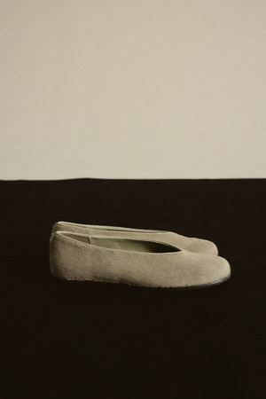 リムアーク/RIM.ARKのBrushed calf flat/フラットシューズ(130400/130401)