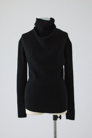 リムアーク/RIM.ARKのBack shoulder rib knit tops/ニット(110300/110301)