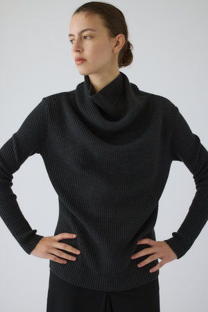 リムアーク/RIM.ARKのBack shoulder rib knit tops/ニット(110300/110301)