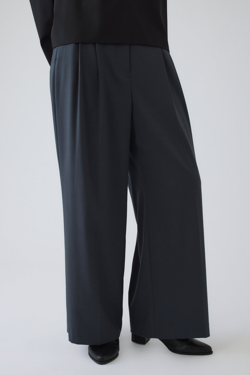 RIM.ARK Loose slacks/スラックス (グレー, 36) リムアーク ELLE SHOP