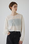 【予約販売】Open sleeve sheer SH/シャツ リムアーク/RIM.ARK ホワイト