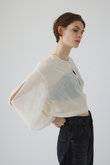Open sleeve sheer SH/シャツ
